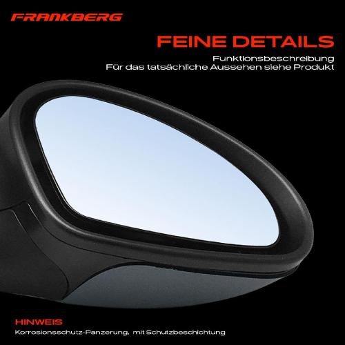 1x Außenspiegel Rechts für Seat Altea 5P1 Toledo III 5P2 2004-2009 Bild 1x Außenspiegel Rechts für Seat Altea 5P1 Toledo III 5P2 2004-2009