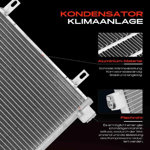 1x Kondensator Klimaanlage für Citroën Peugeot 107 Toyota Aygo Bild 1x Kondensator Klimaanlage für Citroën Peugeot 107 Toyota Aygo