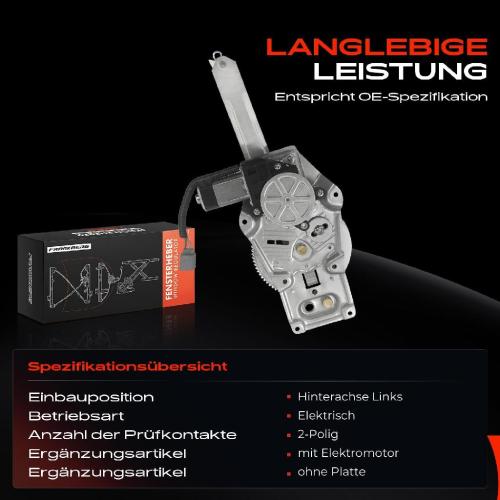 Frankberg 1x Fensterheber Hinten Links für BMW E36 316i Touring 320i Bild Frankberg 1x Fensterheber Hinten Links für BMW E36 316i Touring 320i