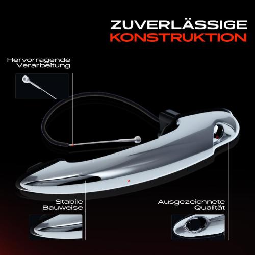 1x Türgriff Vorne Links außen für MINI Mini R56 Mini Cabriolet R57 Mini Clubman R55 Mini Coupe R58 R59 Bild 1x Türgriff Vorne Links außen für MINI Mini R56 Mini Cabriolet R57 Mini Clubman R55 Mini Coupe R58 R59