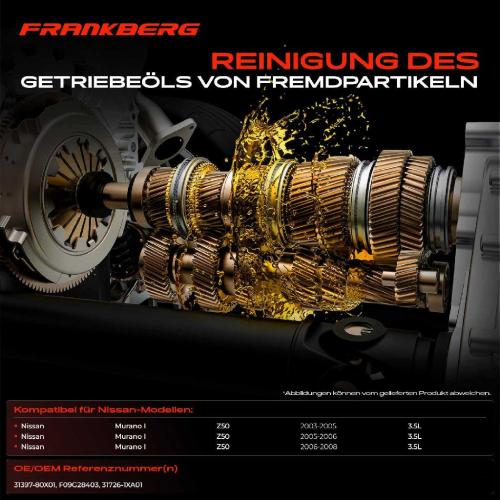 1x Hydraulikfiltersatz Automatikgetriebe für Nissan Murano I Z50 2003-2008 Bild 1x Hydraulikfiltersatz Automatikgetriebe für Nissan Murano I Z50 2003-2008