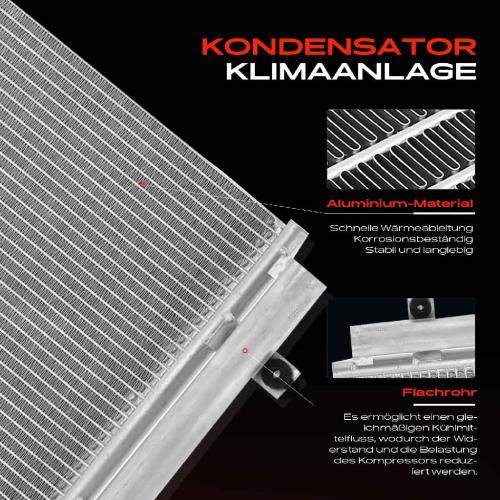 Frankberg 1x Kondensator Klimaanlage für Hyundai Accent 3 MC 1.4 1.6L 2005-2010 Bild Frankberg 1x Kondensator Klimaanlage für Hyundai Accent 3 MC 1.4 1.6L 2005-2010