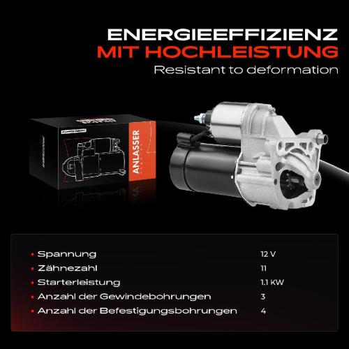 1x Anlasser Starter für Renault Clio II Kangoo Express Megane I Klasseic Scénic MPV 1.9L 1999-2005 Bild 1x Anlasser Starter für Renault Clio II Kangoo Express Megane I Klasseic Scénic MPV 1.9L 1999-2005