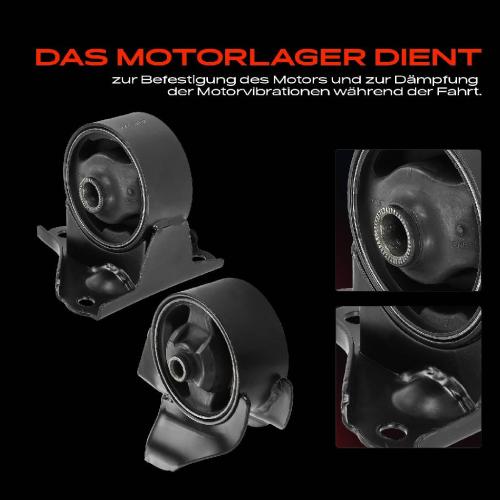 2x Motorlager Vorne und Hinten für Hyundai Tucson JM 2.0L 2004-2010 Bild 2x Motorlager Vorne und Hinten für Hyundai Tucson JM 2.0L 2004-2010