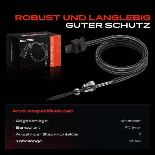 1x Abgastemperatursensor für Mercedes Benz Sprinter 2.1L 2.2L 3.0L Bild 1x Abgastemperatursensor für Mercedes Benz Sprinter 2.1L 2.2L 3.0L