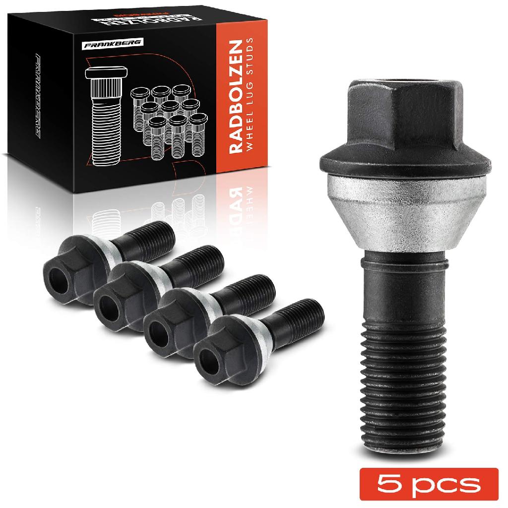 5x Radschraube für BMW X5 E53 F15 F85 7er E65 E66 E67 X6 F16 F86