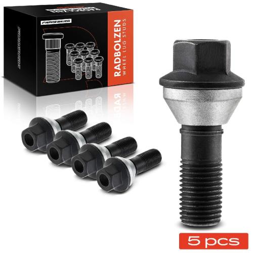 5x Radschraube für BMW X5 E53 F15 F85 7er E65 E66 E67 X6 F16 F86 Bild 5x Radschraube für BMW X5 E53 F15 F85 7er E65 E66 E67 X6 F16 F86