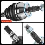 1x Antriebswelle Vorderachse für Nissan NP300 Navara D40 Pathfinder III R51