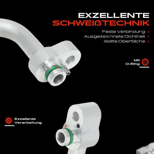 1x Hochdruckleitung Klimaanlage für VW Polo Skoda Fabia Rapid Seat Ibiza Bild 1x Hochdruckleitung Klimaanlage für VW Polo Skoda Fabia Rapid Seat Ibiza