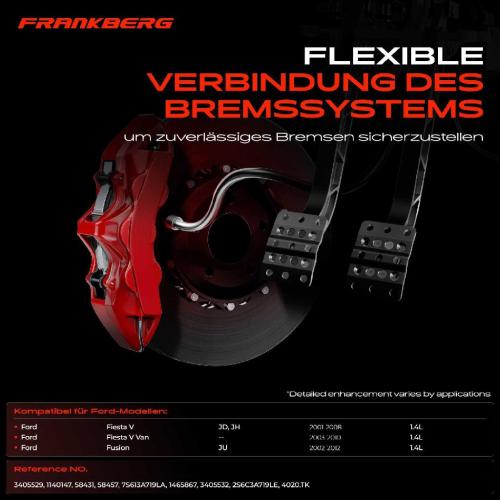 1x Servolenkung Schlauch für Ford Fiesta V JD JH Fusion JU 1.4L 2001-2012 Bild 1x Servolenkung Schlauch für Ford Fiesta V JD JH Fusion JU 1.4L 2001-2012