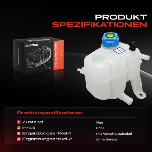 1x Ausgleichsbehälter Kühlmittelbehälter für Fiat 500 312 C Panda 319 Lancia Ypsilon Bj ab 1995 Bild 1x Ausgleichsbehälter Kühlmittelbehälter für Fiat 500 312 C Panda 319 Lancia Ypsilon Bj ab 1995
