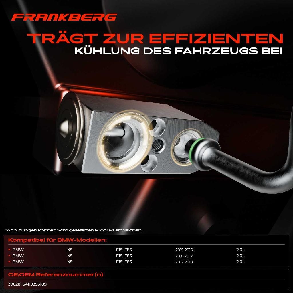 1x Expansionsventil Klimaanlage für BMW X5 F15 F85 2015-2018 2.0L