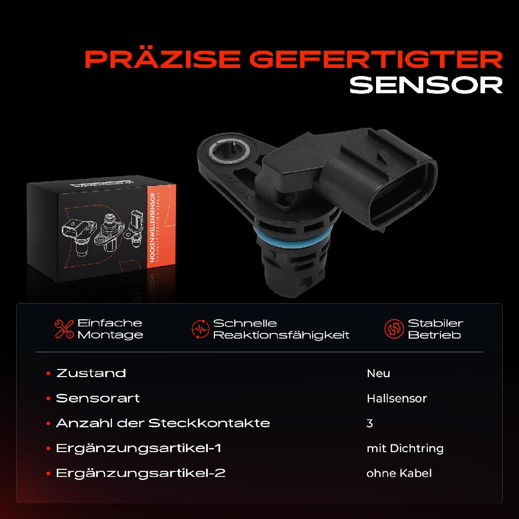 1x Nockenwellenposition Sensor für Hyundai iX35 Sonata V KIA Optima Sportage