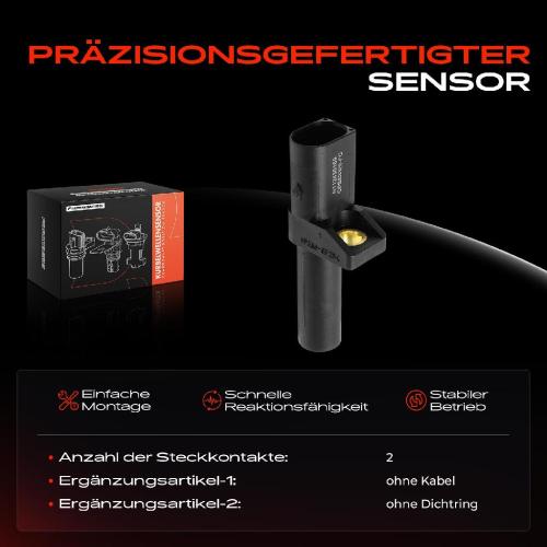 1x Kurbelwellensensor Impulsgeber für Ssangyong Actyon Kyron Rexton Rodius Stavic Bild 1x Kurbelwellensensor Impulsgeber für Ssangyong Actyon Kyron Rexton Rodius Stavic