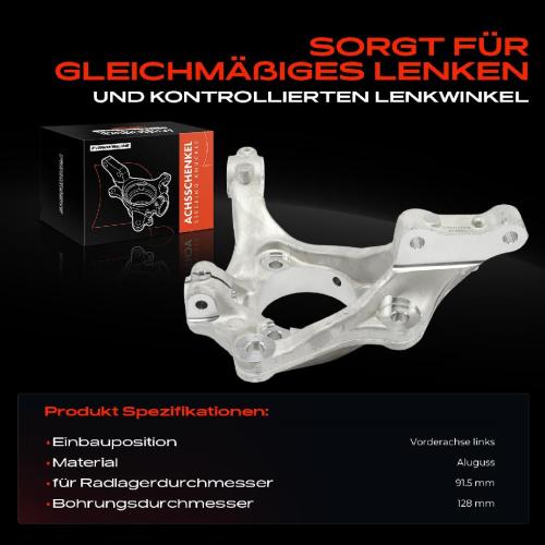 Frankberg 1x Achsschenkel Radaufhängung Vorderachse Links für Opel Insignia A Caravan Stufenheck G09 Bild Frankberg 1x Achsschenkel Radaufhängung Vorderachse Links für Opel Insignia A Caravan Stufenheck G09