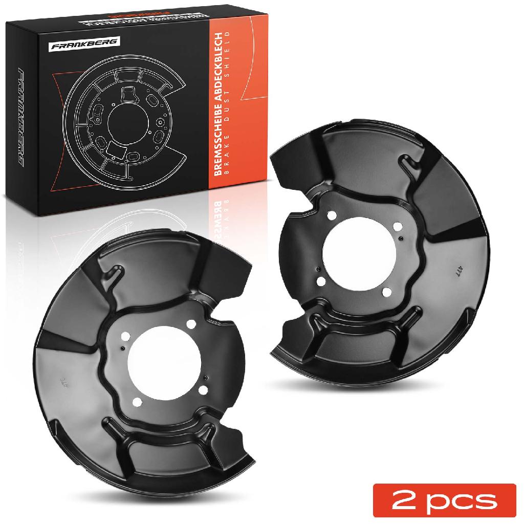 2x Ankerblech Bremsscheibe Vorderachse Beidseitig für Toyota Land Cruiser Prado J12 2002-2010