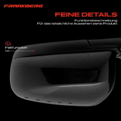 Frankberg 1x Außenspiegel Links für Renault Koleos I HY 2.0L 2.5L Bj ab 2011 Bild Frankberg 1x Außenspiegel Links für Renault Koleos I HY 2.0L 2.5L Bj ab 2011