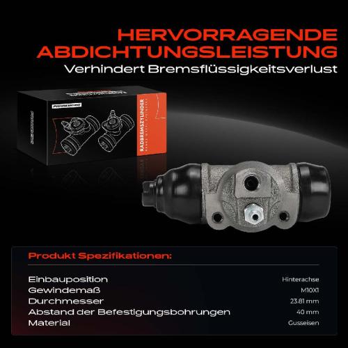 1x Radbremszylinder Hinten für Toyota 4 Runner Hiace IV V Dyna Bild 1x Radbremszylinder Hinten für Toyota 4 Runner Hiace IV V Dyna