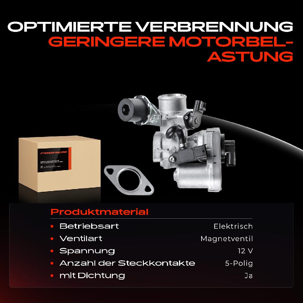1x AGR-Ventil Abgasrückführungsventil für Ford Mondeo III B5Y Mondeo III Stufenheck B4Y Mondeo III Turnier BWY