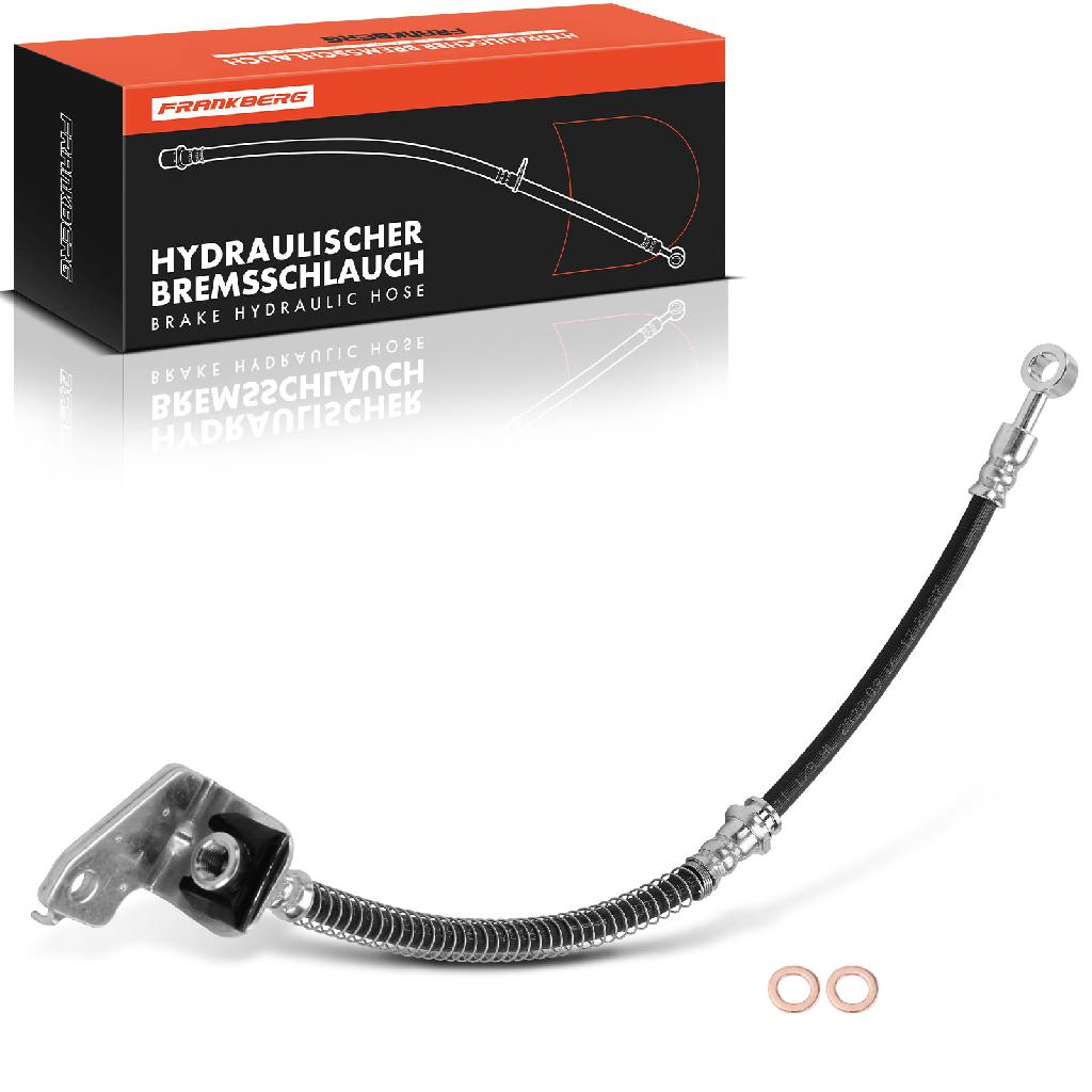 Frankberg 1x Bremsschlauch Bremsschläuche Vorderachse Links für Hyundai Tucson JM KIA Sportage JE