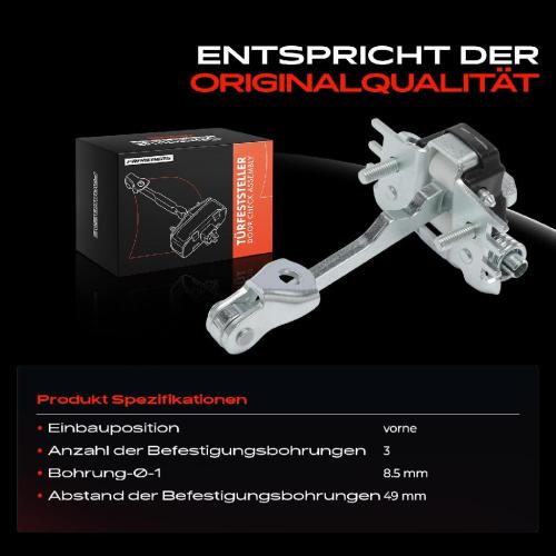 1x Türfeststeller Türfangband Türstopper Vorne für Citroën Jumpy Pritsche/Fahrgestell Fiat Peugeot Bild 1x Türfeststeller Türfangband Türstopper Vorne für Citroën Jumpy Pritsche/Fahrgestell Fiat Peugeot