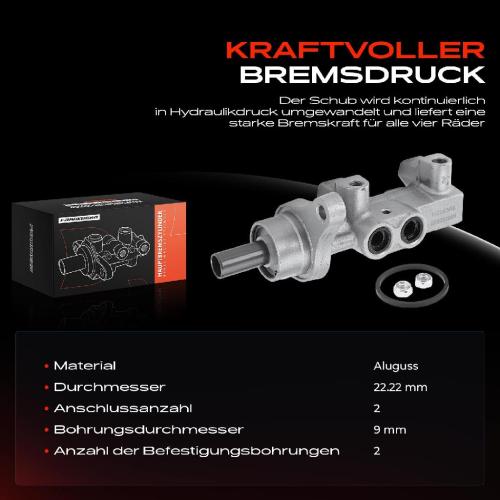 1x Hauptbremszylinder Bremszylinder für Dacia Duster HS Logan LS FS KS US Renault Bild 1x Hauptbremszylinder Bremszylinder für Dacia Duster HS Logan LS FS KS US Renault