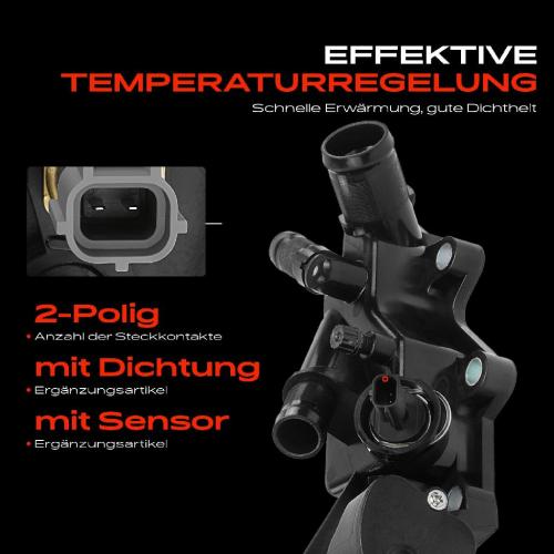 1x Thermostat Kühlmittel für Mercedes-Benz Renault Clio Megane Dacia Dokker Duster Bild 1x Thermostat Kühlmittel für Mercedes-Benz Renault Clio Megane Dacia Dokker Duster