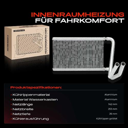 1x Wärmetauscher Innenraumheizung für KIA Sorento I JC 2006-2011 2.5L Bild 1x Wärmetauscher Innenraumheizung für KIA Sorento I JC 2006-2011 2.5L