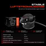 1x Gebläsemotor Innenraumgebläse für Peugeot 405 I 87-02 405 II 406 8B