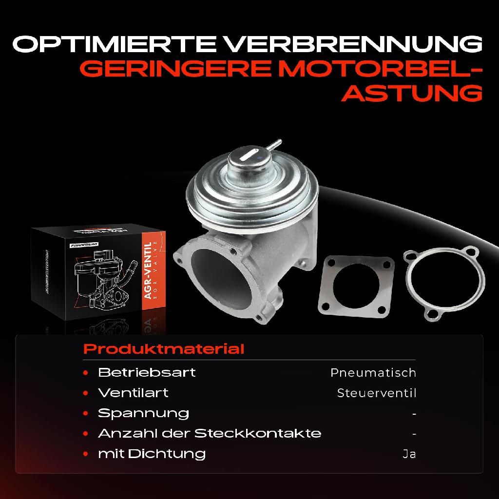 1x AGR-Ventil Abgasrückführungsventil für BMW 1er E87 E90 E93 E92 E91 E60 E61 E65 E66 E67 E83 E53 E70 E71 E72