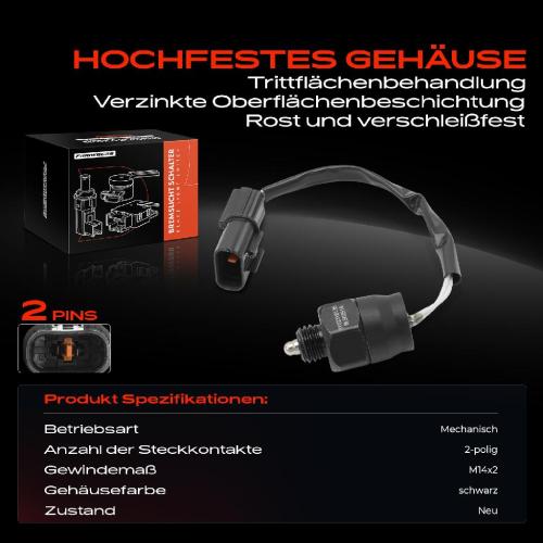 1x Bremslichtschalter für Hyundai i10 i20 KIA Picanto Rio III/IV Stonic 2004-2021 Bild 1x Bremslichtschalter für Hyundai i10 i20 KIA Picanto Rio III/IV Stonic 2004-2021