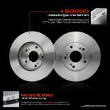 2x Bremsscheiben Vorderachse für Honda Civic IX FK 1.3L 1.8L 2.2L 2012-2016