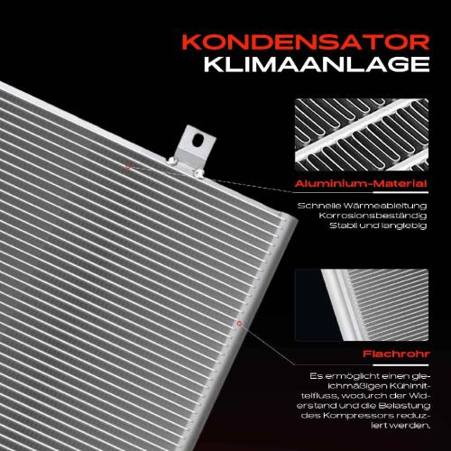 1x Kondensator Klimaanlage für Mitsubishi Mirage A0A A10 1.0L 1.2L Bild 1x Kondensator Klimaanlage für Mitsubishi Mirage A0A A10 1.0L 1.2L