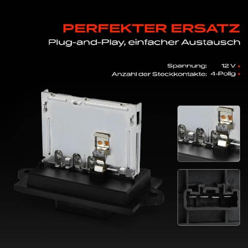 1x Widerstand Vorwiderstand Gebläsemotor für Nissan Juke F15 Cube Z12 1.6L 2009-2014 Bild 1x Widerstand Vorwiderstand Gebläsemotor für Nissan Juke F15 Cube Z12 1.6L 2009-2014