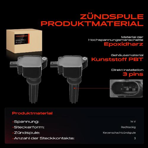 2x Zündmodul Zündspule für Ford Focus III Stufenheck Turnier Galaxy Mondeo IV V Schrägheck S-Max Bild 2x Zündmodul Zündspule für Ford Focus III Stufenheck Turnier Galaxy Mondeo IV V Schrägheck S-Max