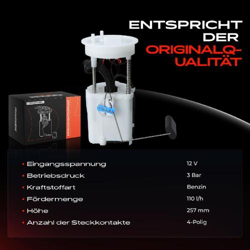 1x Kraftstoffpumpe für VW Polo Seat Cordoba Ibiza III Skoda Fabia I Combi Praktik Stufenheck II Bild 1x Kraftstoffpumpe für VW Polo Seat Cordoba Ibiza III Skoda Fabia I Combi Praktik Stufenheck II