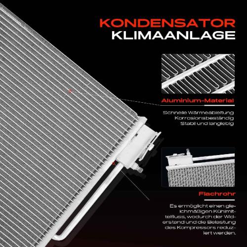 Frankberg 1x Kondensator Klimaanlage für Opel Insignia B Z18 1.5L-2.0L Bj ab 2017 Bild Frankberg 1x Kondensator Klimaanlage für Opel Insignia B Z18 1.5L-2.0L Bj ab 2017