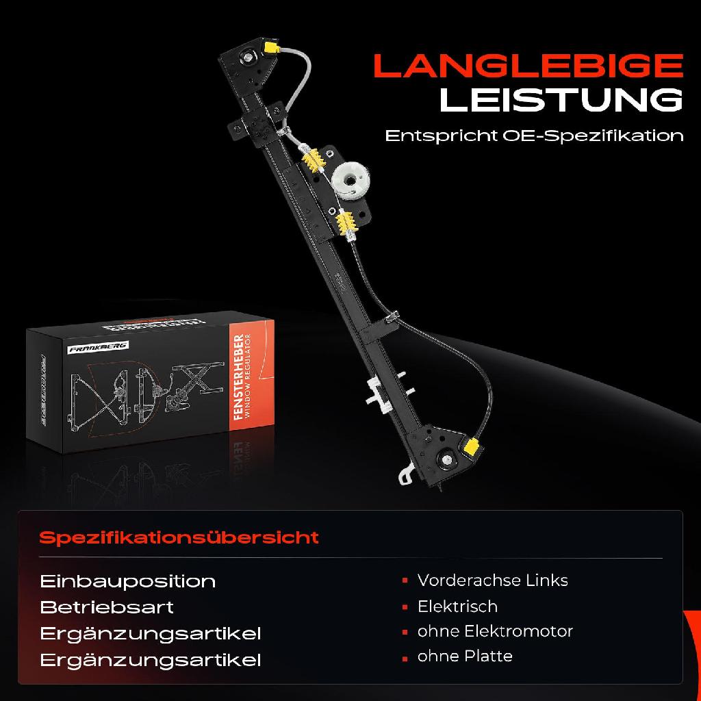 1x Fensterheber Vorne Links für Citroën Jumper Peugeot Boxer Fiat Ducato