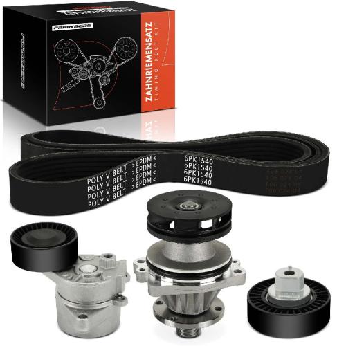 1x Keilrippenriemensatz Wasserpumpe für BMW 3er E46 5er E39 7er E38 Z3 E36 Bild 1x Keilrippenriemensatz Wasserpumpe für BMW 3er E46 5er E39 7er E38 Z3 E36