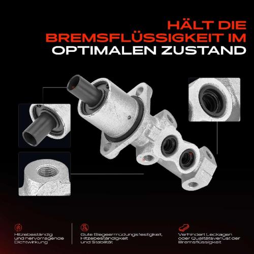 1x Hauptbremszylinder Bremszylinder für Peugeot 306 7A 7B 7C 7D 7E N3 N5 405 II 4B Bild 1x Hauptbremszylinder Bremszylinder für Peugeot 306 7A 7B 7C 7D 7E N3 N5 405 II 4B