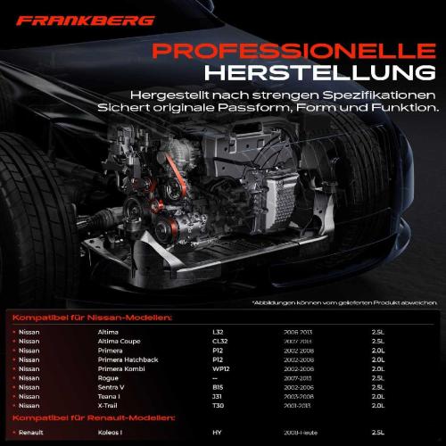 1x Spannrolle Riemenspanner für Nissan X-Trail T30 Altima Renault 2.0L 2.5L Bild 1x Spannrolle Riemenspanner für Nissan X-Trail T30 Altima Renault 2.0L 2.5L