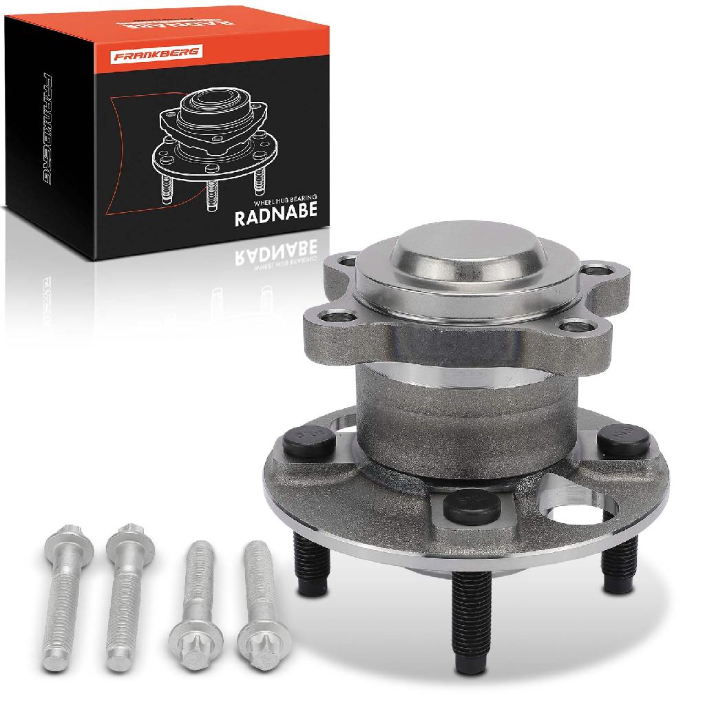 Frankberg 1x Radnabe Radlagersatz Hinterachse beidseitig für Opel Karl C16 1.0L 2015-2019