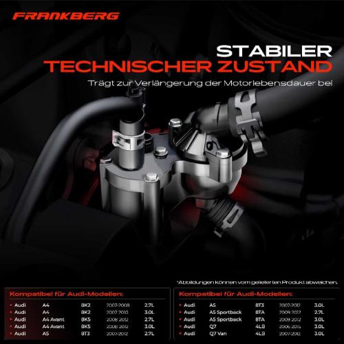 1x Thermostat Kühlmittel für VW Phaeton Touareg Audi A4 Avant A5 Sportback Q7 2.7L Bild 1x Thermostat Kühlmittel für VW Phaeton Touareg Audi A4 Avant A5 Sportback Q7 2.7L