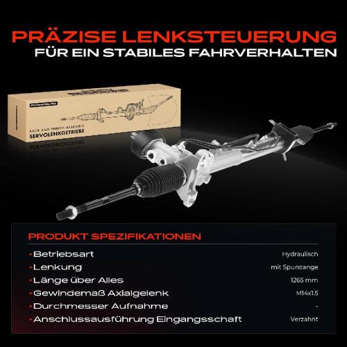 Frankberg 1x Lenkgetriebe Servolenkgetriebe für VW Golf IV Bora Audi A3 8L1 Skoda Seat Leon Bild Frankberg 1x Lenkgetriebe Servolenkgetriebe für VW Golf IV Bora Audi A3 8L1 Skoda Seat Leon