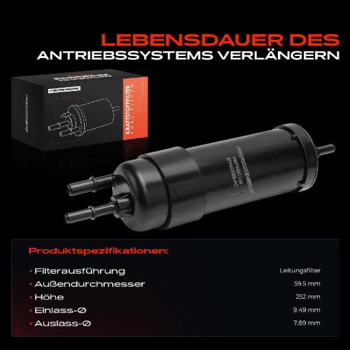 1x Kraftstofffilter für BMW F20 E87 F45 F30 F31 F32 F10 F90 F06 G32 F01 MINI Bild 1x Kraftstofffilter für BMW F20 E87 F45 F30 F31 F32 F10 F90 F06 G32 F01 MINI
