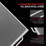 1x Kondensator Klimaanlage für Smart City-Coupe Fortwo Cabrio 0.6L-0.8L