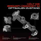 1x Hauptbremszylinder Bremszylinder für VW Transporter T1 T2 T3 21 23 22 24 25 28