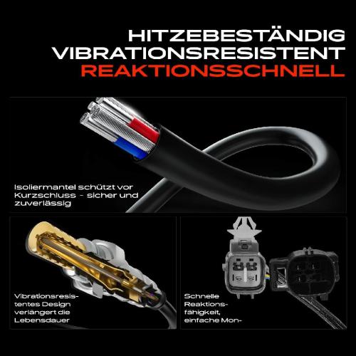 1x Lambdasonde Regelsonde/Diagnosesonde Vor/Nach Katalysator für Mazda 3 BL 6 Stufenheck GG CX-7 ER Bild 1x Lambdasonde Regelsonde/Diagnosesonde Vor/Nach Katalysator für Mazda 3 BL 6 Stufenheck GG CX-7 ER