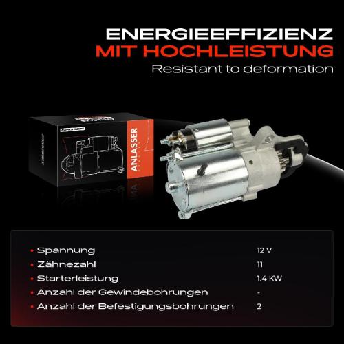 Frankberg 1x Anlasser Starter für Ford Mondeo III B5Y Mondeo III Stufenheck B4Y Mondeo III Turnier BWY 2000-2007 Bild Frankberg 1x Anlasser Starter für Ford Mondeo III B5Y Mondeo III Stufenheck B4Y Mondeo III Turnier BWY 2000-2007