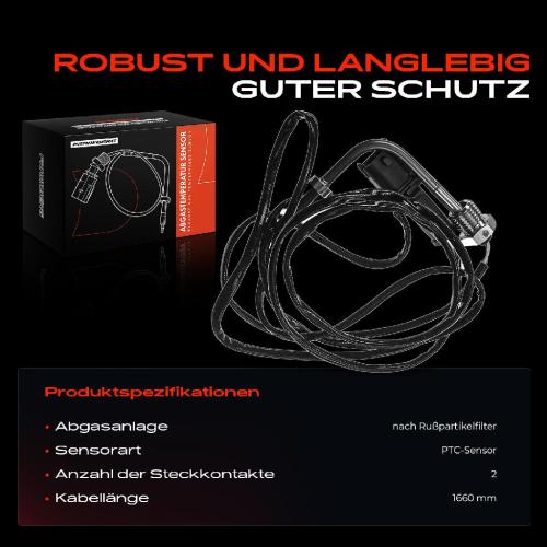 1x Abgastemperatursensor für Alfa Romeo 147 GT 937 Fiat 500L 351 0.9L-2.0L Bild 1x Abgastemperatursensor für Alfa Romeo 147 GT 937 Fiat 500L 351 0.9L-2.0L